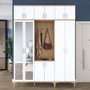 Hanah Home Soporte de Entrada EA157 - 4501 Nogal y Blanco